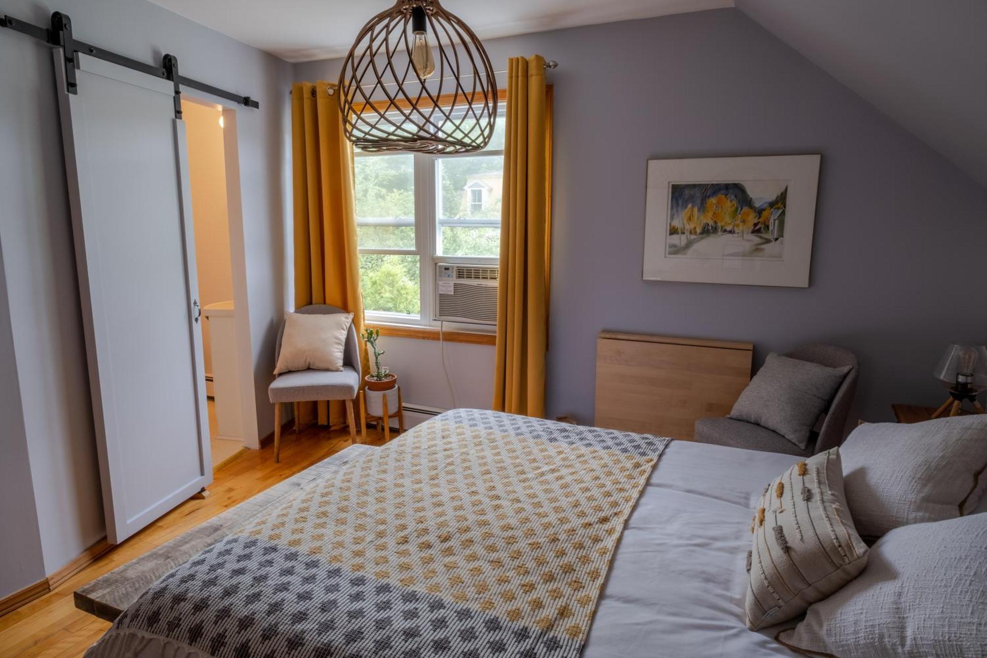 Au coq du bonheur Bed and Breakfast Magog Eksteriør billede